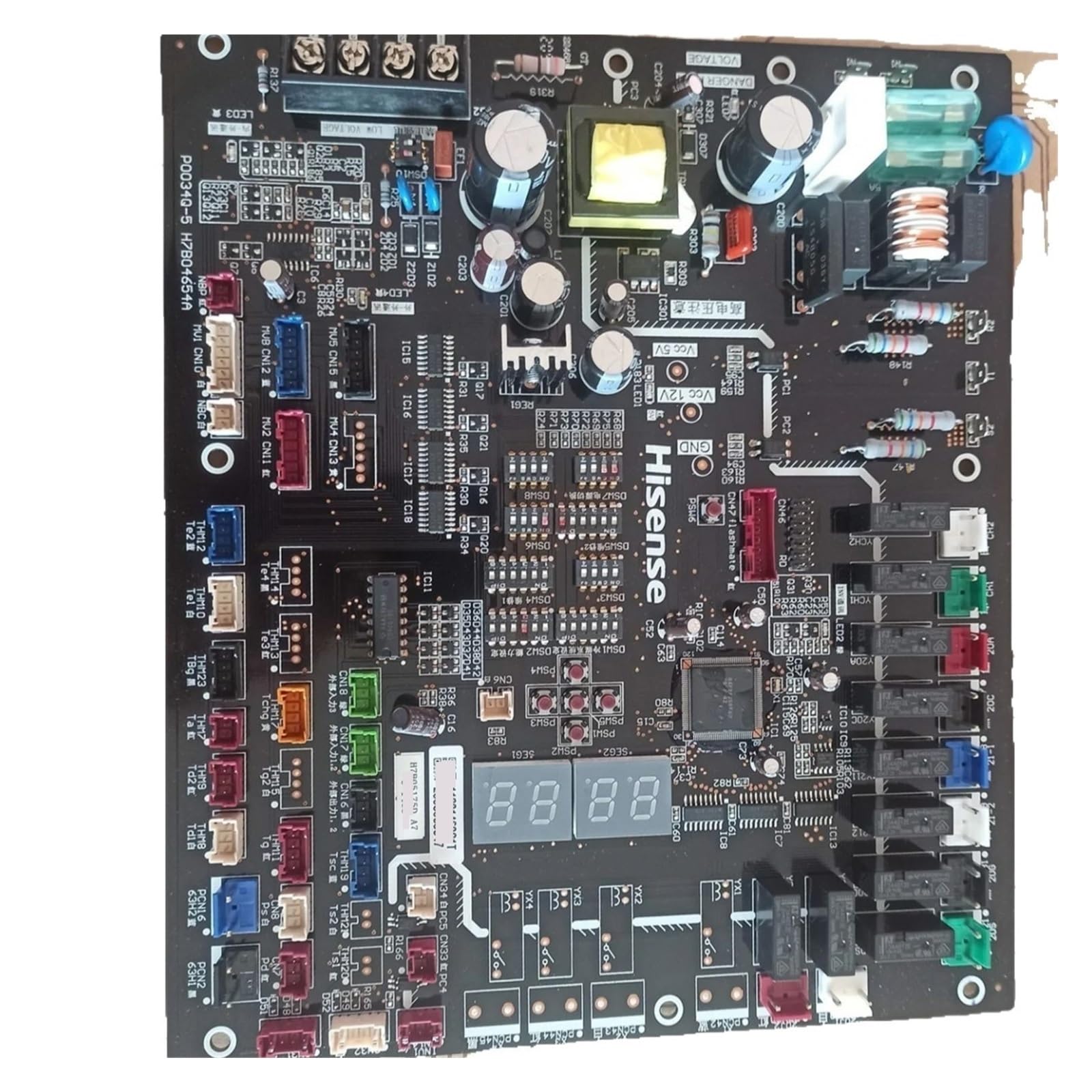 Air Conditioner Main Board ，Compatible for Hisense，Compatible for Hitachi，Central Air Conditioner Mainboard H7B05175A H7B05175D P0034Q-5 H7B04654A(H7B05175D)
