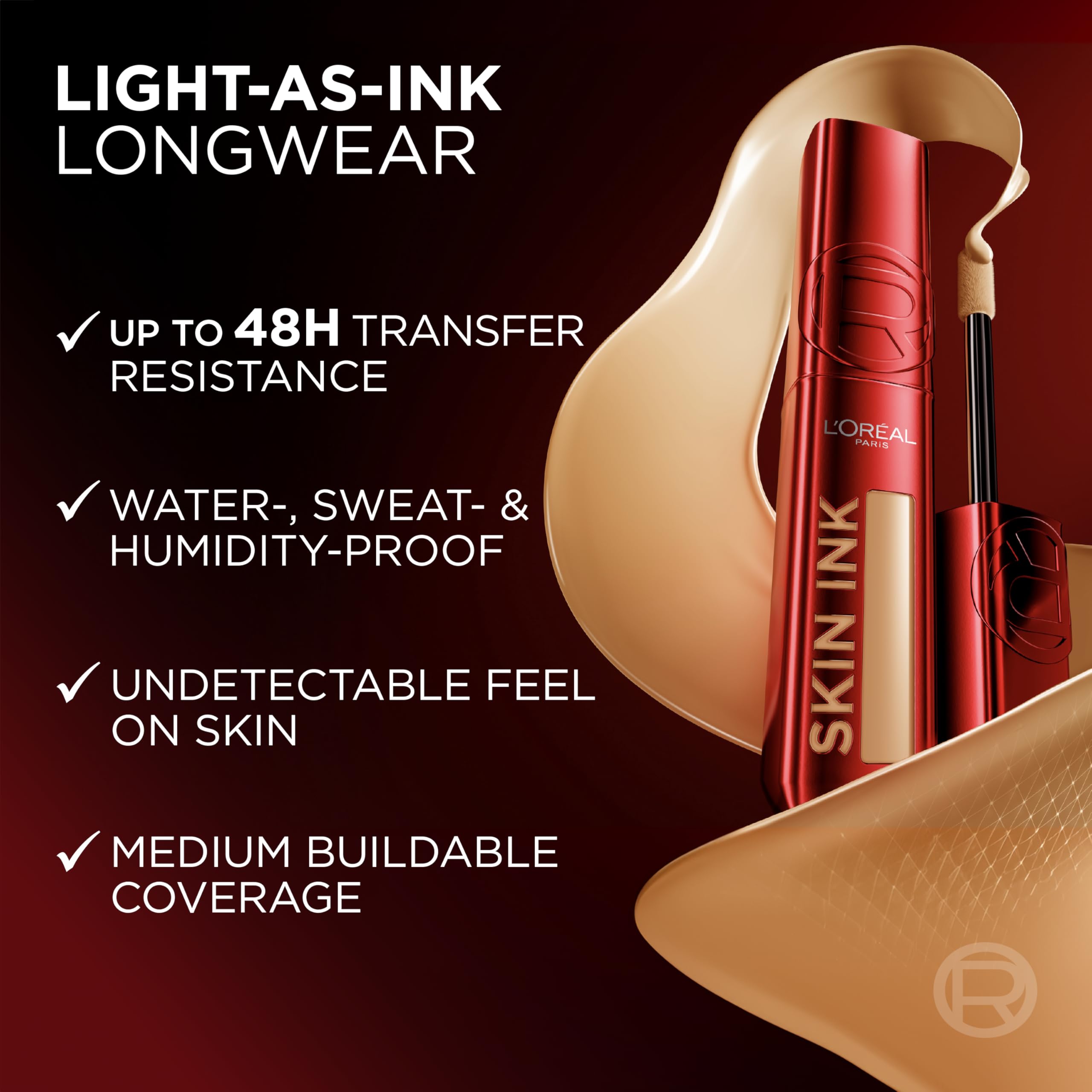 L'Oreal Paris Infallible Skin Ink 2-in-1 Foundation Concealer