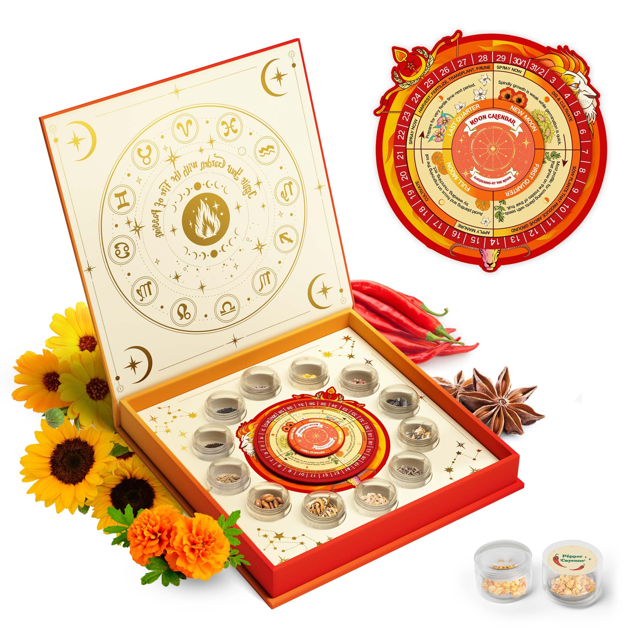 LUSH&DEW Zodiac Garden Seed Bank Fire Signs
