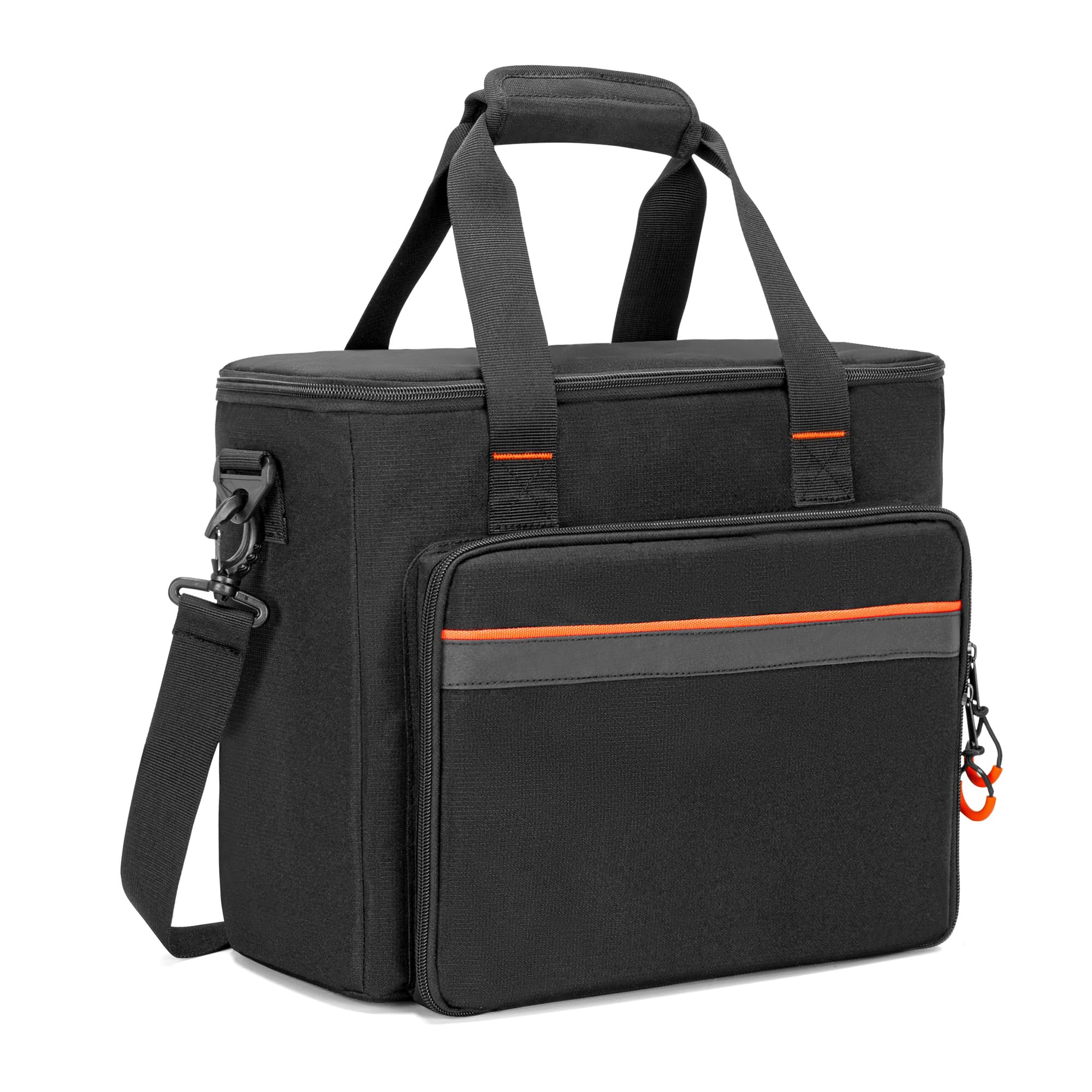 PGmoon Étui de Transport pour Microphone sans Fil à 6 Emplacements, Sac de Rangement pour Microphone avec Rembourrage Épais pour Chant, Karaoké, Fête (Conception Brevetée)