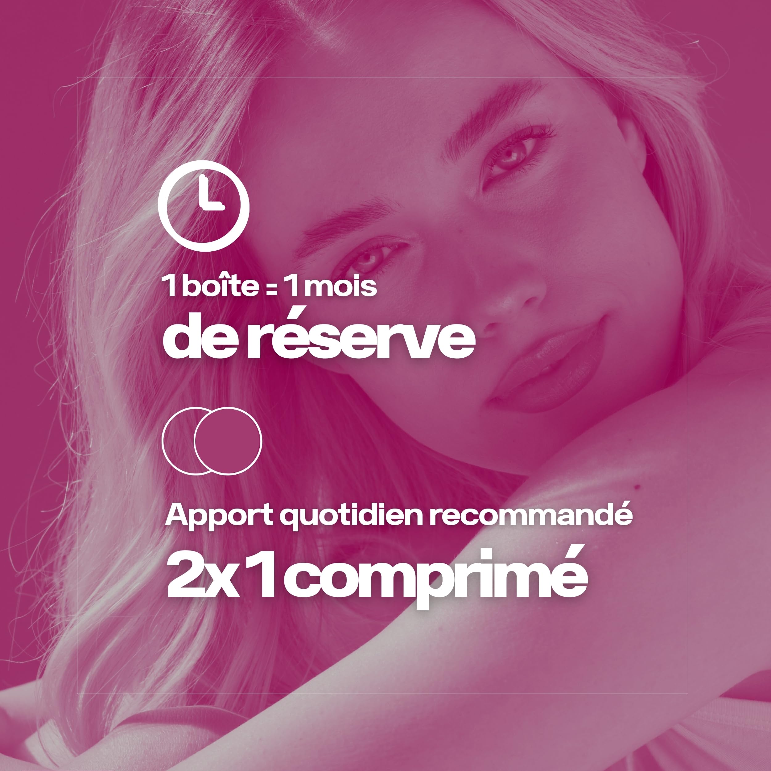 Xpecia woman - Formule dht bloquante anti-chute des cheveux pour la croissance des cheveux 60 comprimés