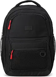 Reebok Mochila – Mochila escolar leve com fecho de zíper e compartimentos espaçosos – Bolsa para livros e bolsa de viagem para o dia a dia