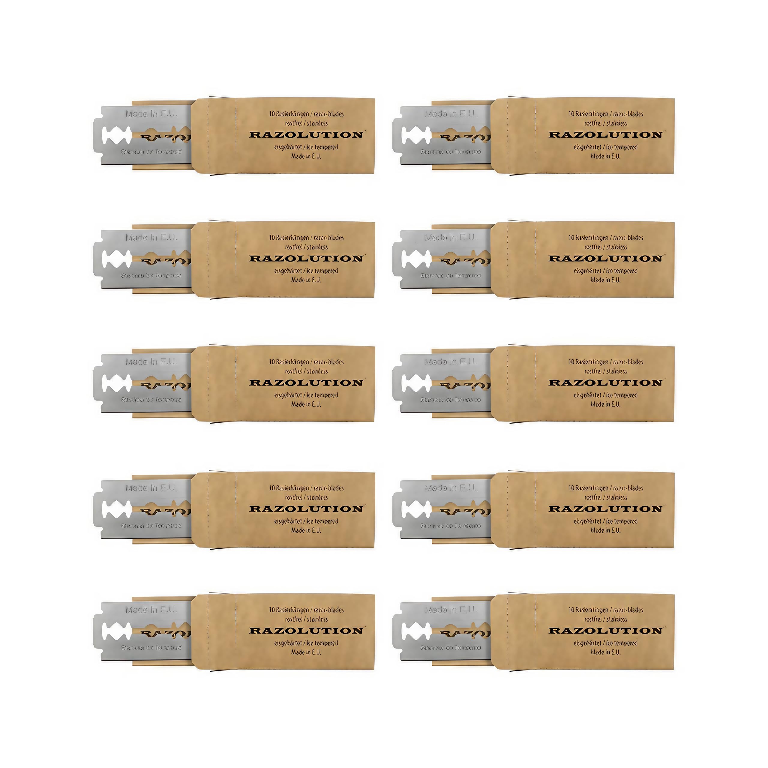 Razolution 100 Razor Blades
