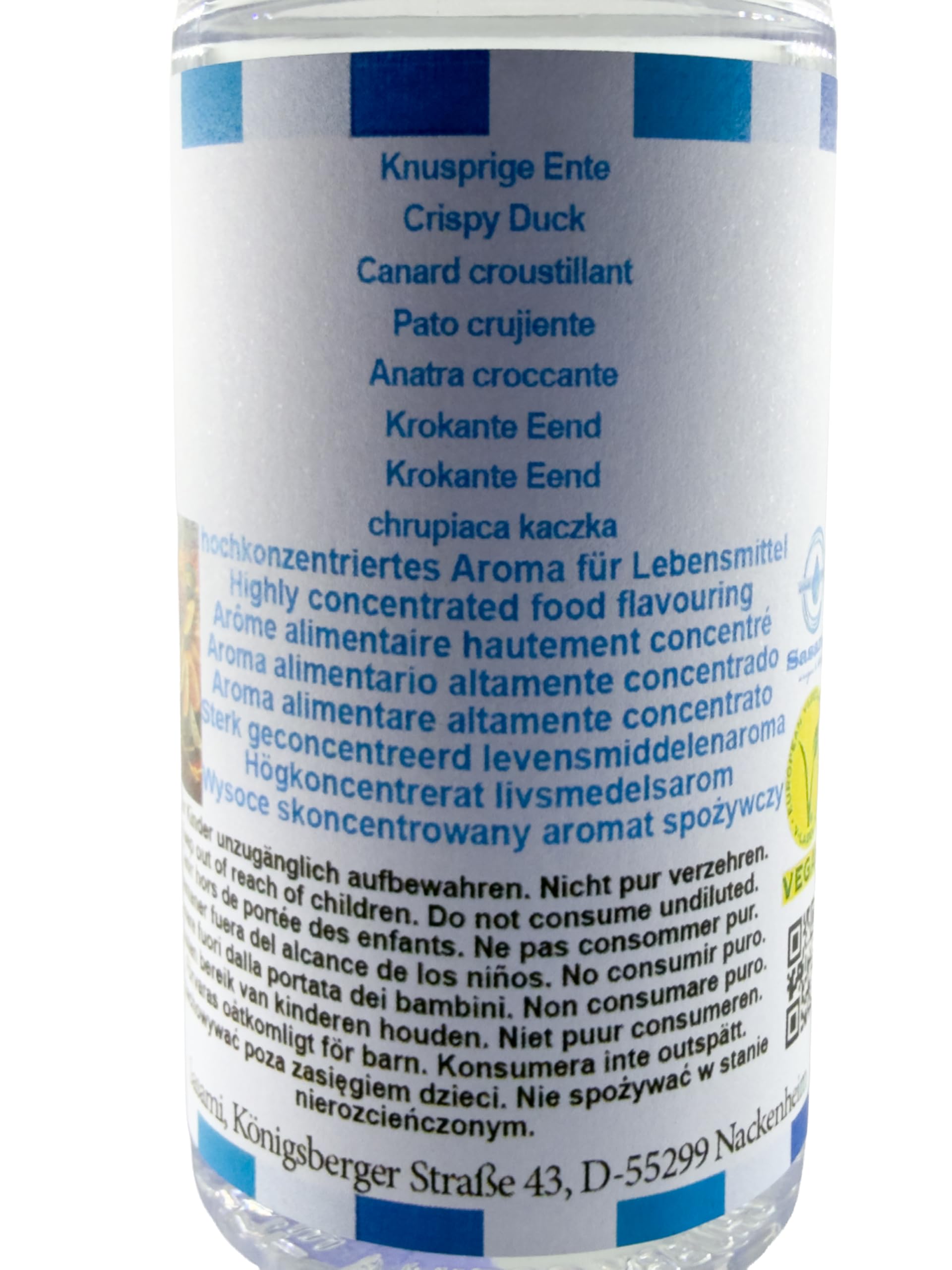 Knusprige Ente Aroma Konzentrat - Vegan - Sasami - 100ml