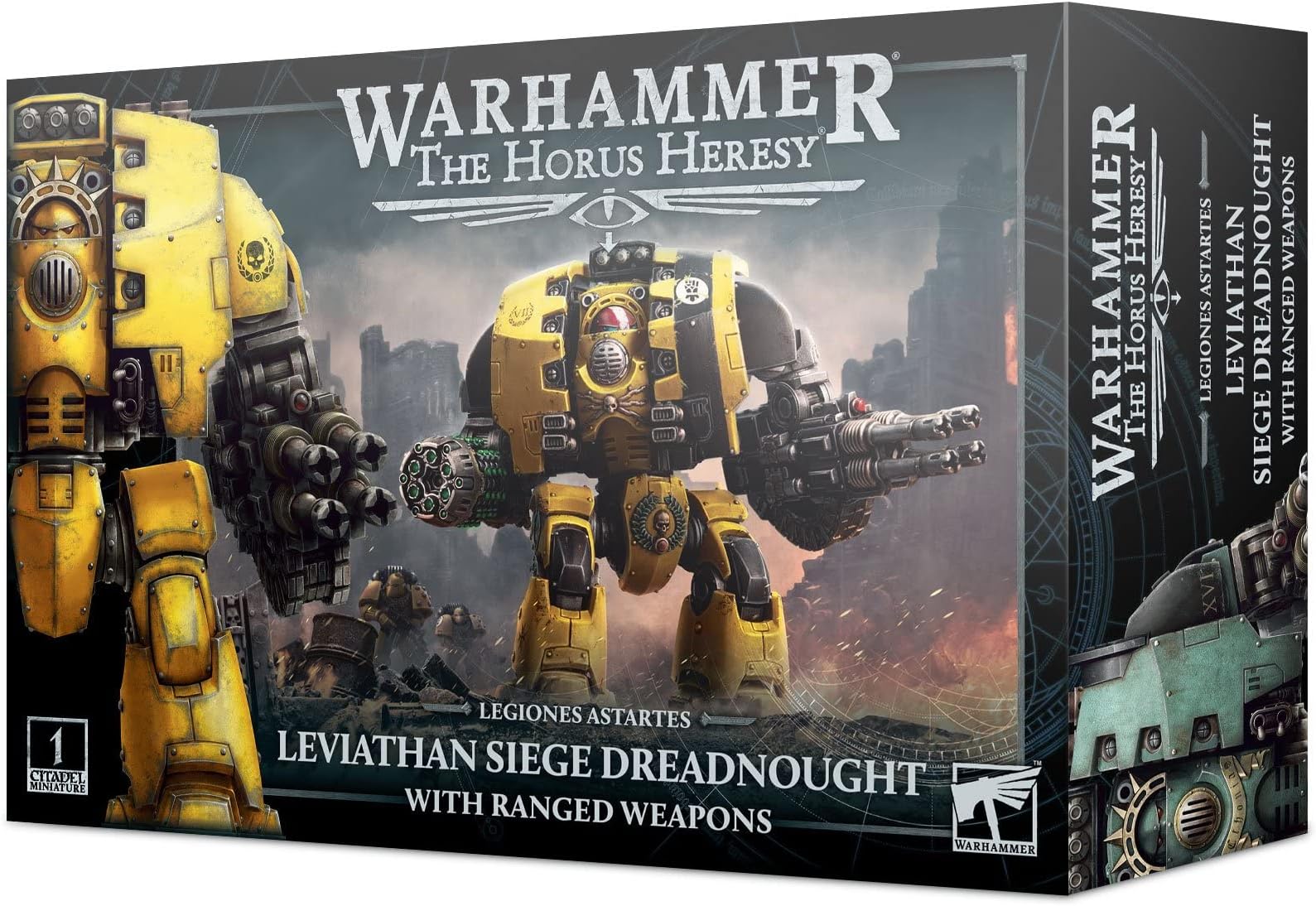 Games Workshop Leviathan Siege Dreadnought with Ranged Weapons, One Size, (31-28)