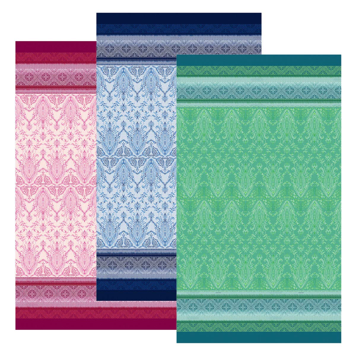 Bassetti FARAGLIONI Grandfoulard, Cotone, Verde, 180x270