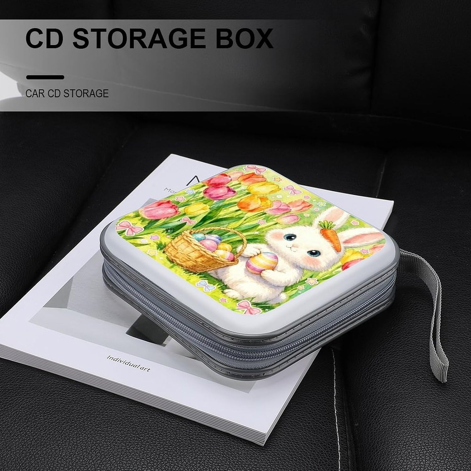Tulips Egg CD Case CD Storage Box DVD Sleeves