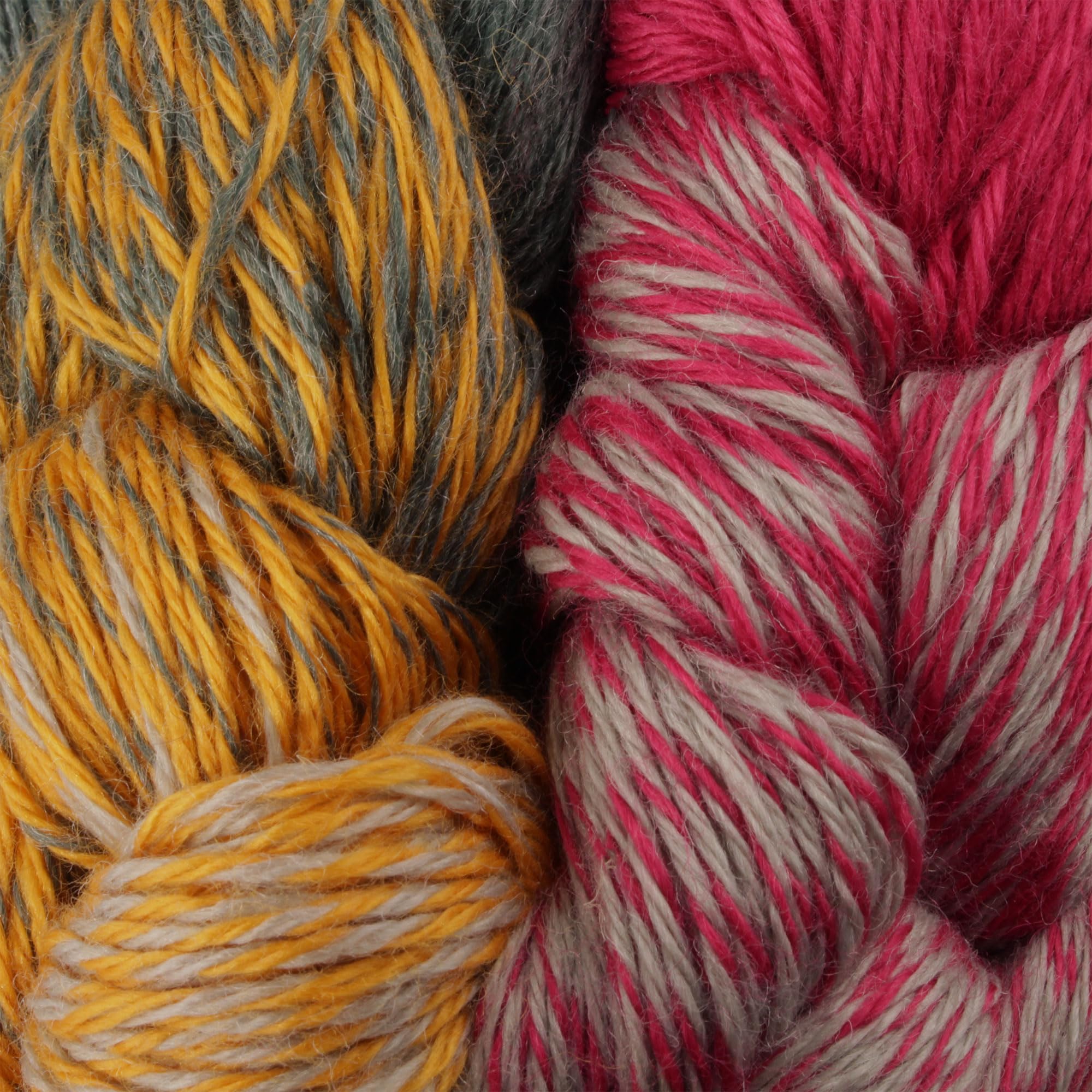 JubileeYarn Moonlight Medley - Ovillo de lana merina/acrílico Hank Ombré DK, 2 madejas