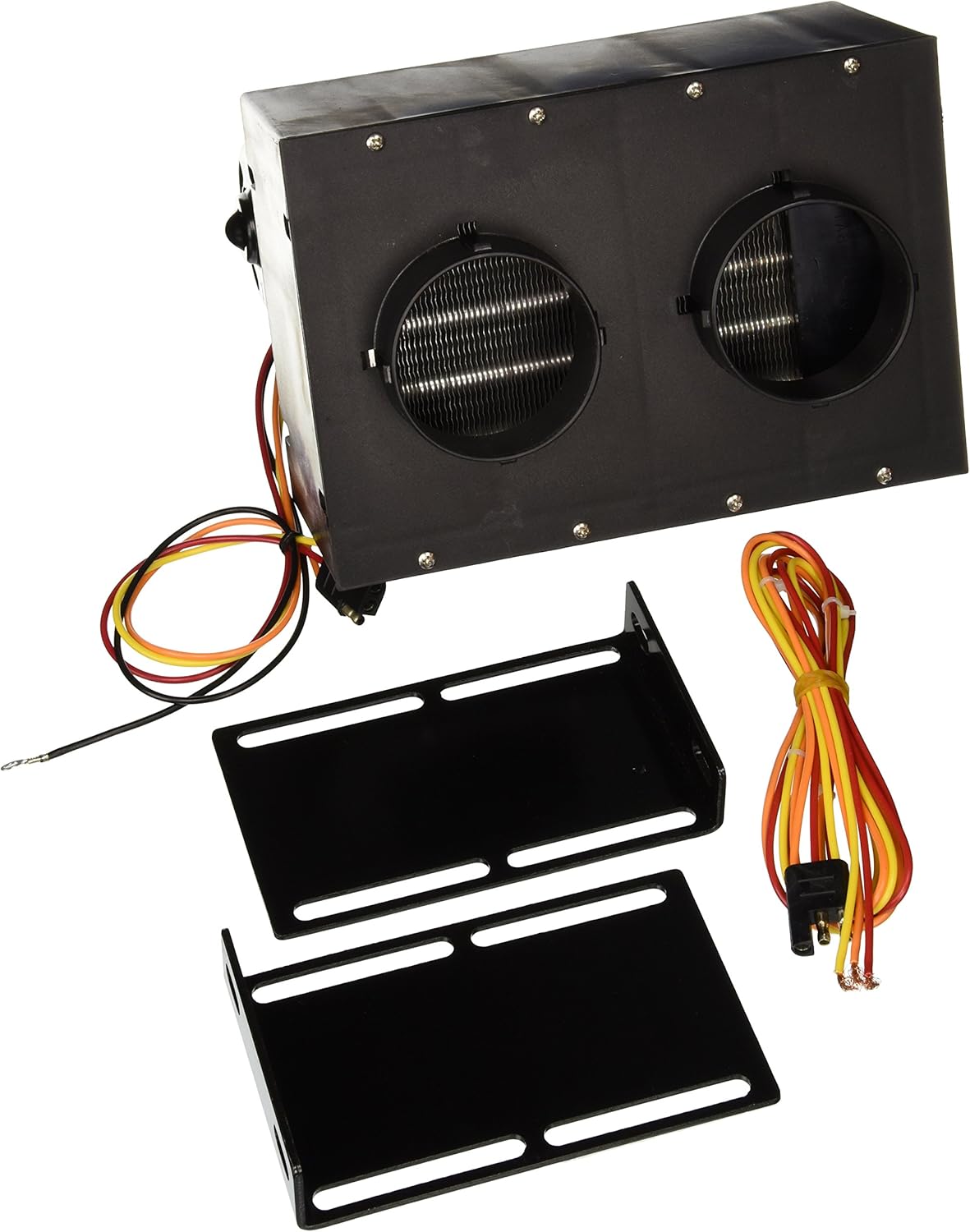 Maradyne Stoker 9" Heater w/ 3" Hose Vents & Switch Kit | Heavy Duty & Corrosion-Resistant | Energy Efficient Solution | Multi-Speed Motor | Hardware Included