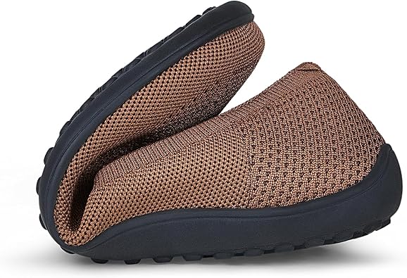 Arromic Wide Toe Box Ballet Flats Shoes for Women Slip on Knit Dressy Shoes Washable Soft Ballerina Lightweight Ladies Walking Flat
