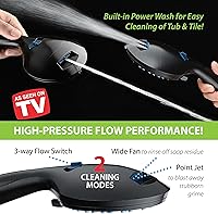 Vista 5 de Hotel Spa AquaCare Cabezal de regadera de mano de alta presión de 8 modos – Boquillas antiobstrucción, lavado a máquina integrado para limpiar