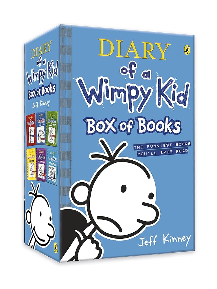 Diary of a Wimpy Kid: Box of Books (books 1-6) : Kinney