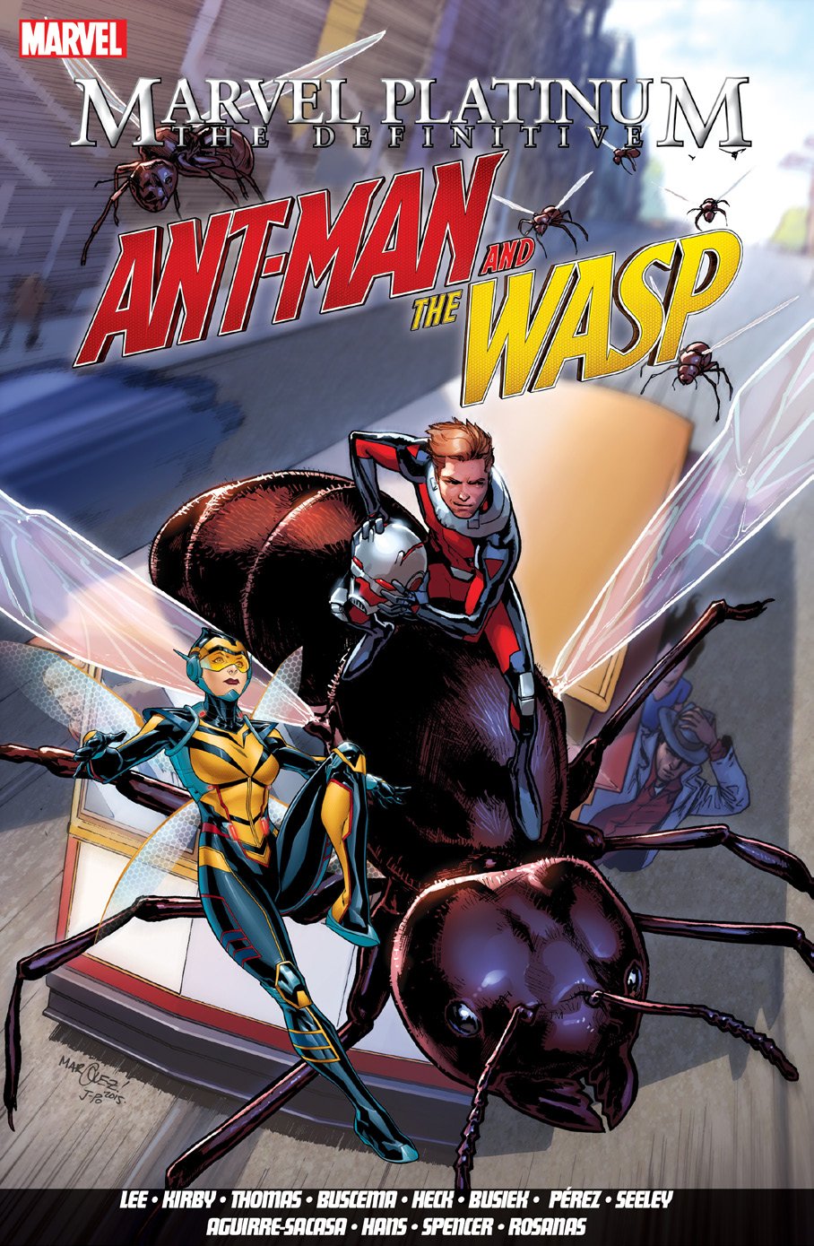 Marvel Platinum: The Definitive Antman And The Wasp by Stan Lee Paperback Book