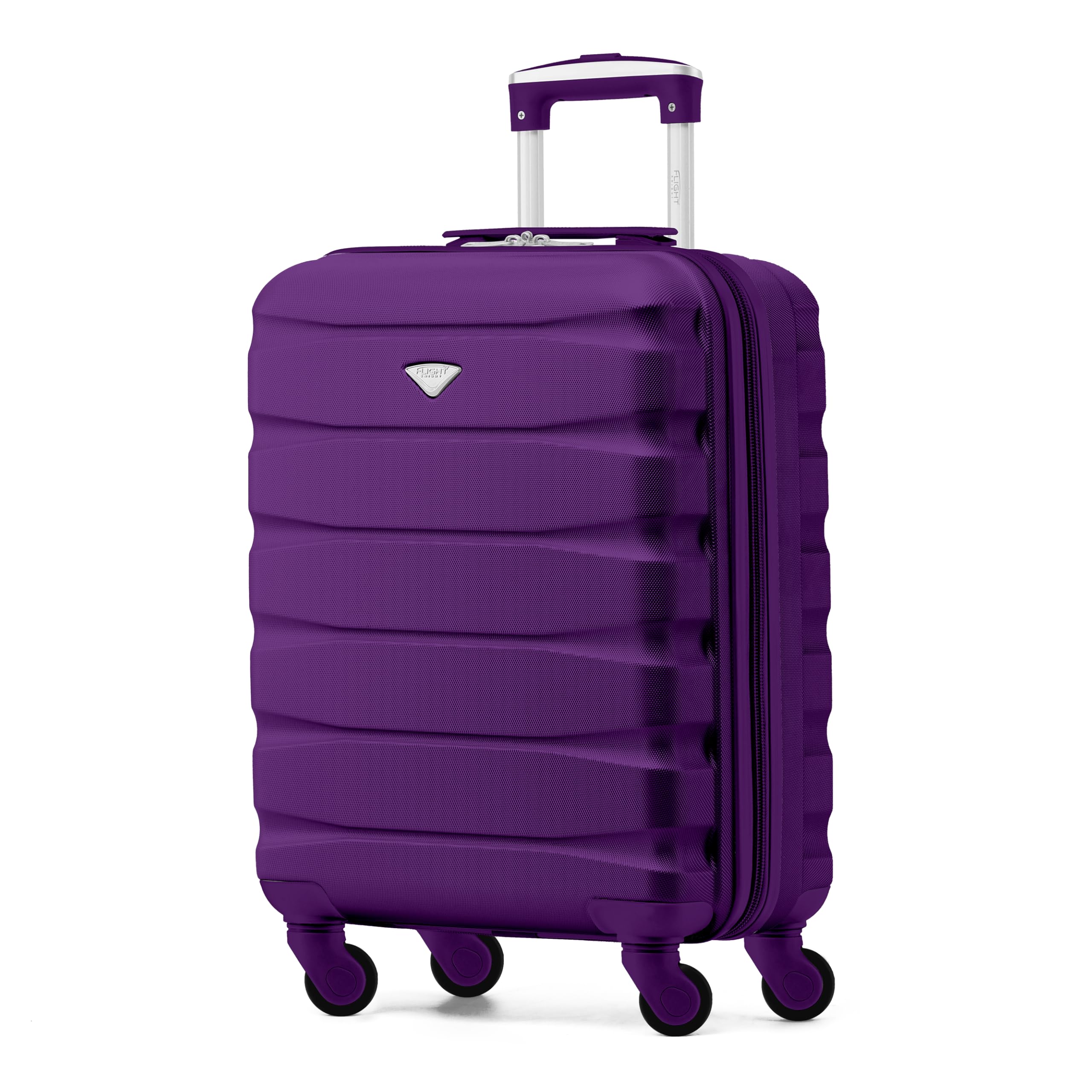 Flight Knight Lightweight 4 Wheel ABS Hard Case Medium Suitcase Approved for Over 100 Airlines Including easyJet, British Airways, Ryanair, Jet2, Emirates & Many More - Check-in Medium Size 25" — view 55