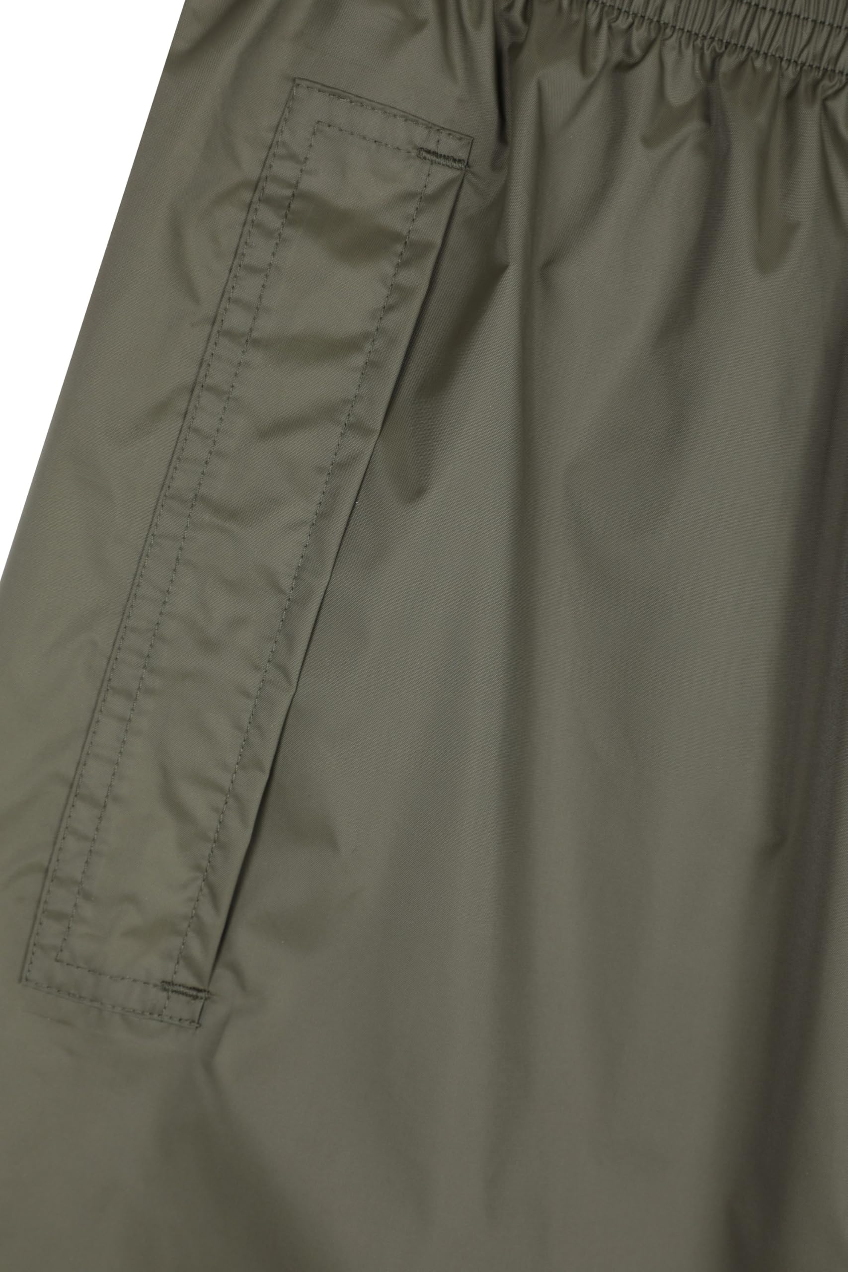 Mountain Warehouse Pakka Surpantalon de Pluie imperméable Homme - Pantalon étanche, séchage Rapide, Ouvertures Chevilles réglables - Printemps été