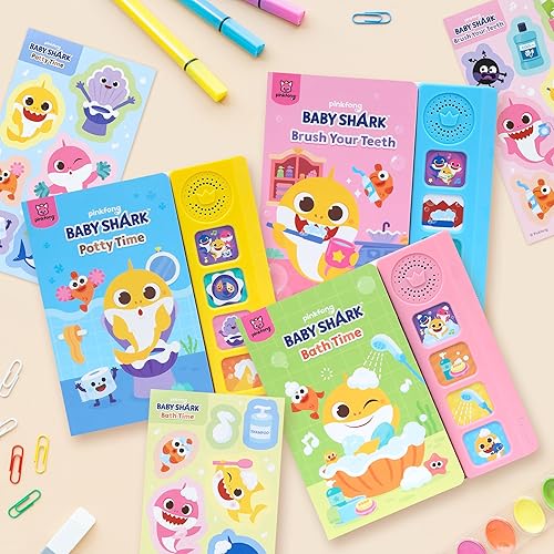Miniatura 6 de Pinkfong Juego de libros de sonido de hábitos saludables de Baby Shark