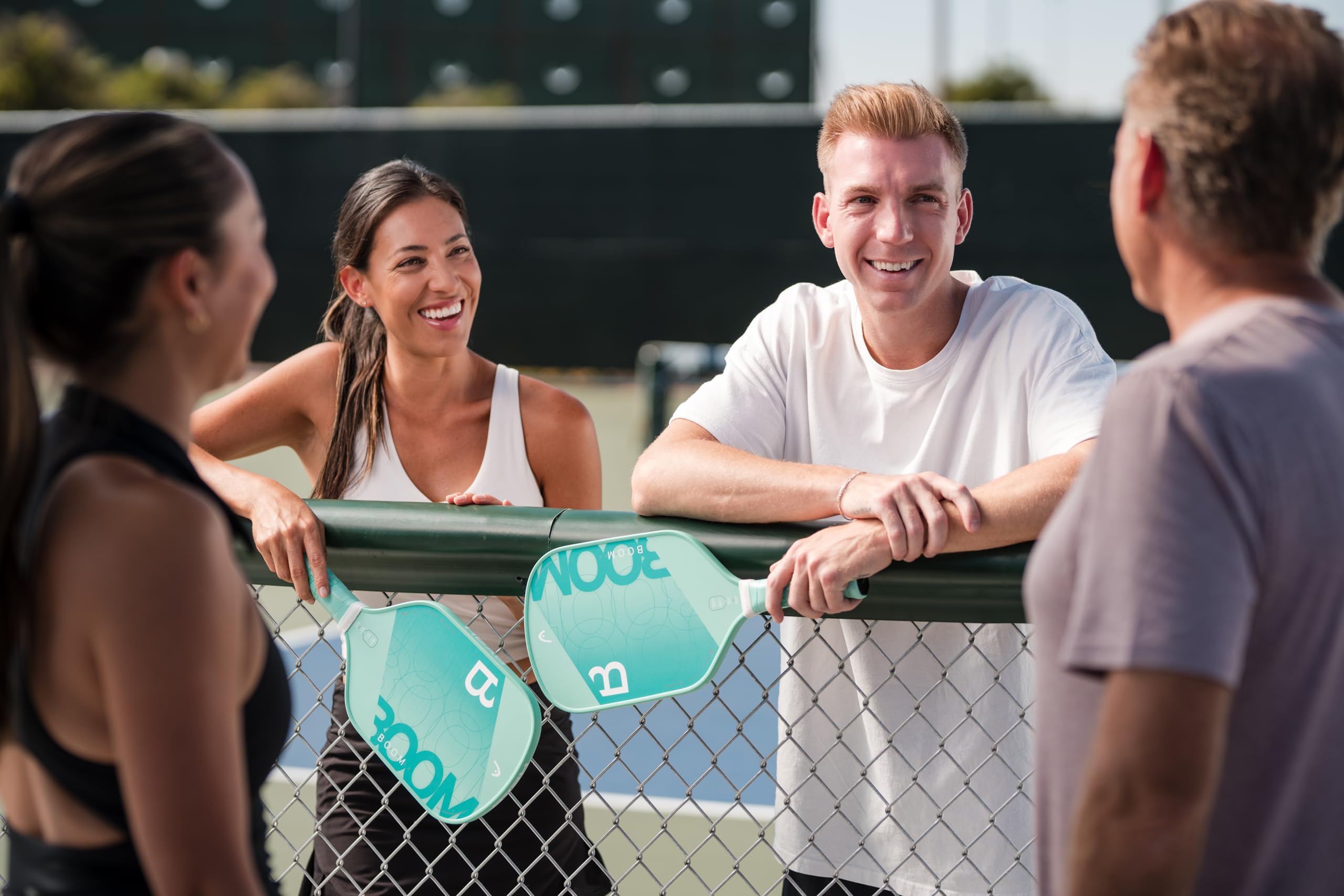 HEAD Boom Team EX 2024 Raquette de Pickleball, Menthe