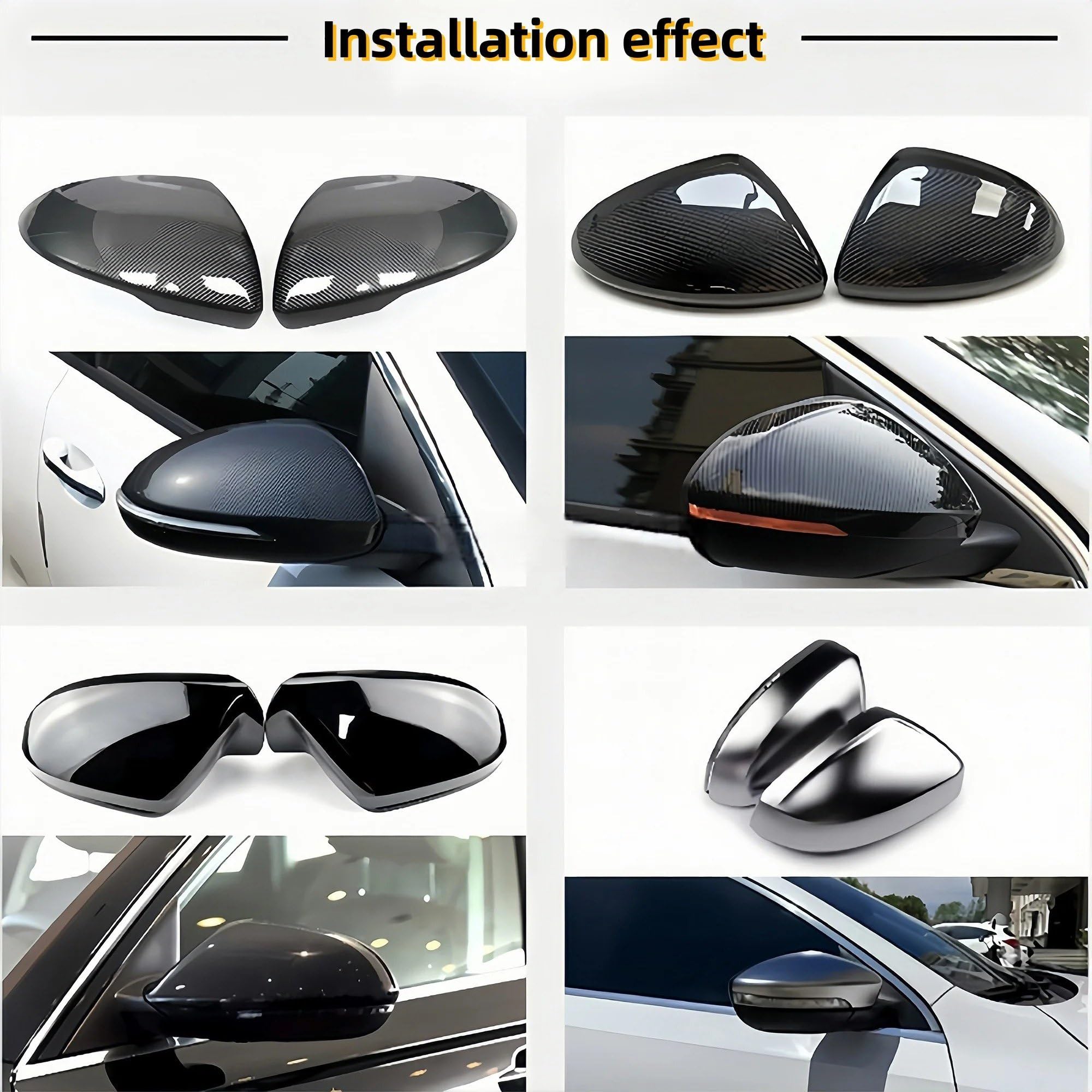 Auto Spiegelkappen Für Toyota Für Hiace Für Pendler 2008-2016 Chrom Silber Tür Spiegel Abdeckung Trim Auto Rück Zubehör Außenspiegelkappe