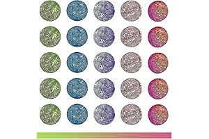 200 Pcs Crackle Beads Round Lampwork Crystal, Transparent Crackle Glass for Jewelry Making