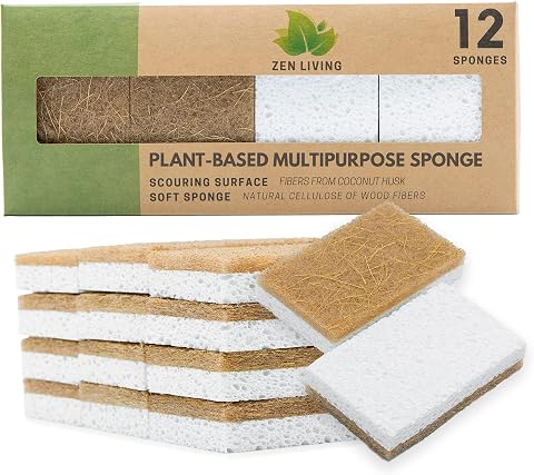 Cover image for Zen Living Sponges: Natural, Plant-Based, and Hard-Working