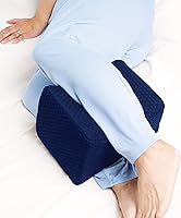 Vista 4 de Almohada ortopédica de rodilla para personas que duermen de lado, almohada ergonómica de espuma viscoelástica para el dolor de espalda