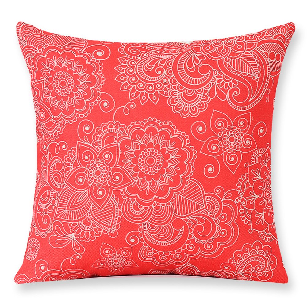 Oreiller moderne 55x55cm pour soulager le dos sur le canapé