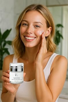 Radiant-C Brightening Vitamin Cream Vitamin C + Tranexamic Acid + Alpha Arbutin + Kojic Acid Dipalmitate Dark Spot Correcting, Tone-Evening Moisturizer | Made in USA-1.69 oz