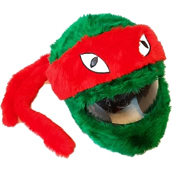 Fabric Cover for Motorcycle Helmet - Funny Helmet Cover Great Eye-catching Accessory for Motorcycle Helmets Against Dust Shock & Scratches - Handmade in Poland - One Size