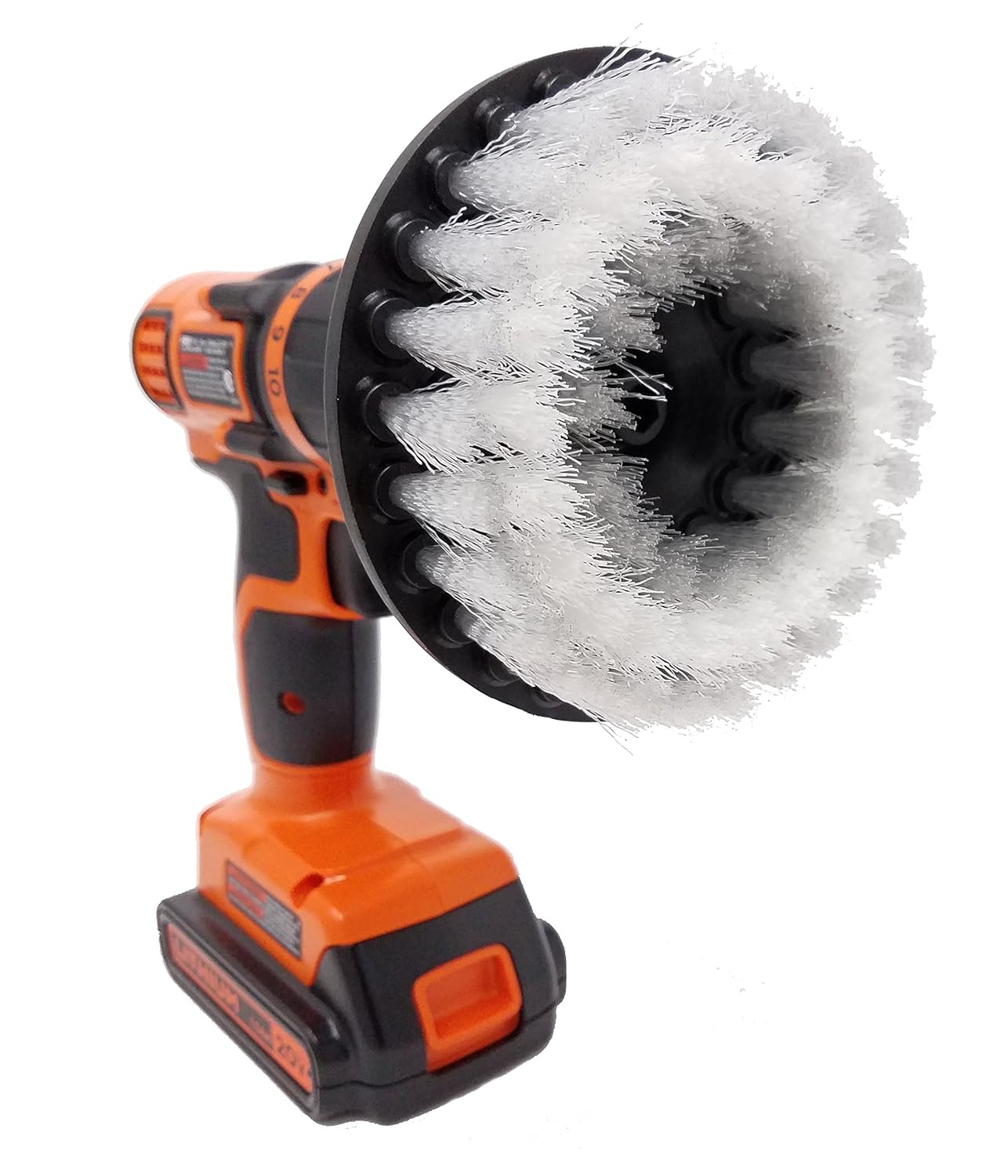 Beast Brush Soft 5" Drill Brush Attachment Spin Power Scrubber For Fast
