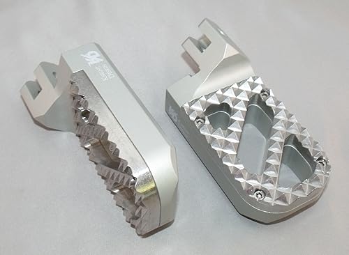 Miniatura 3 de Knight Design Par de clavijas de pie delantero ancho bajado de 78 pulgadas para KTM 690 Enduro, SMC, Supermoto, Hunter banda de rodadura de tracción