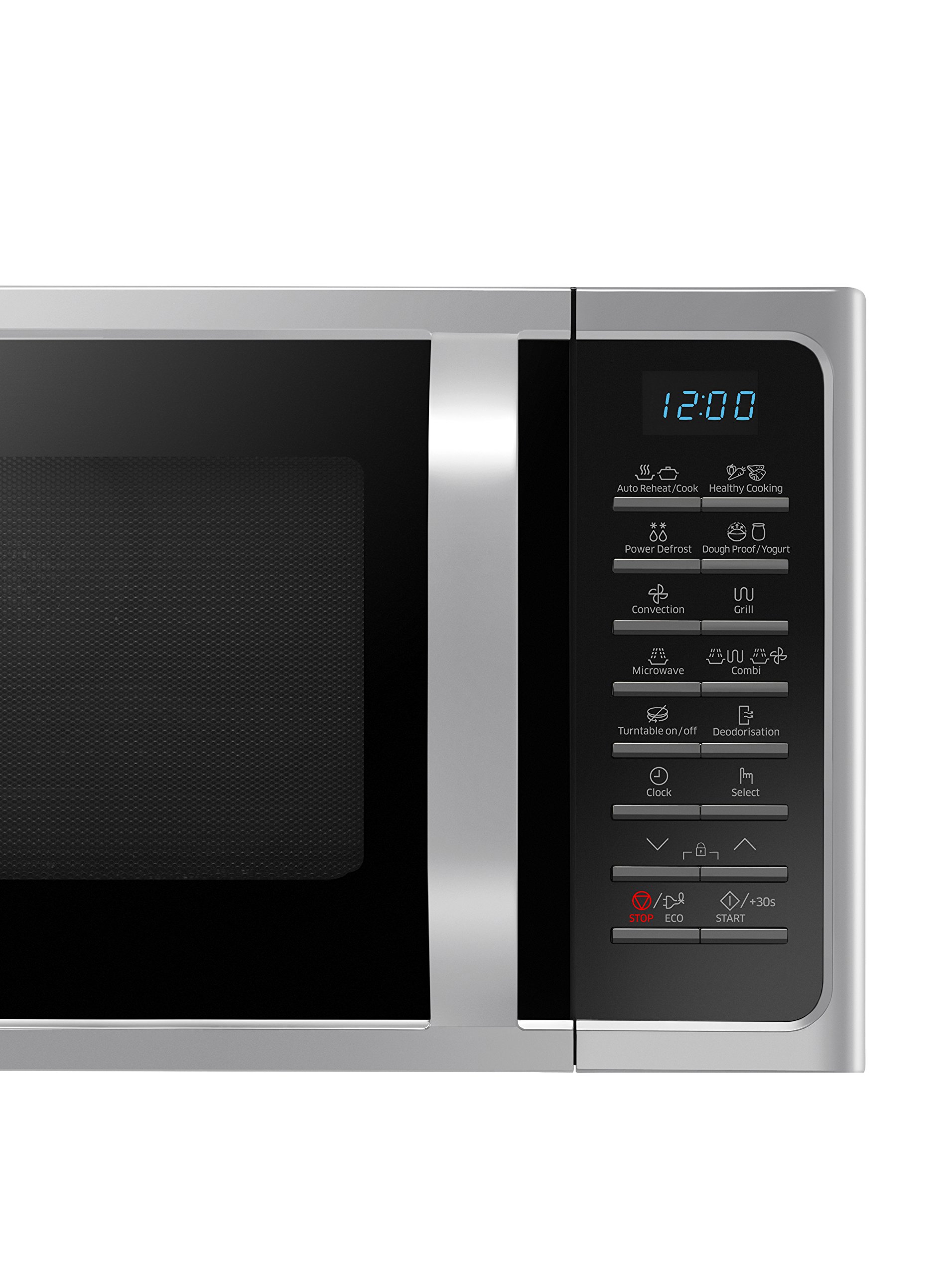 Samsung - Four à micro-ondes 900 W, grill 1500 W, 28 L argent