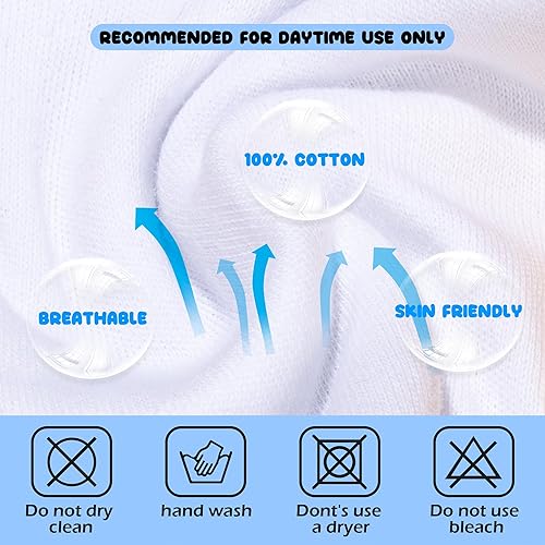 Miniatura 6 de BIG ELEPHANT Pantalones de entrenamiento para niños pequeños, ropa interior absorbente de algodón suave para bebés niños y niñas