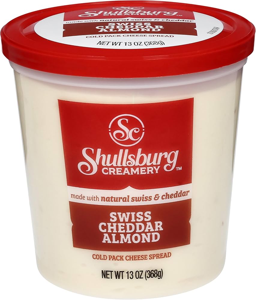 に Amazon.com: Shullsburg Creamery - Swiss Almond Cold Pack Cheese