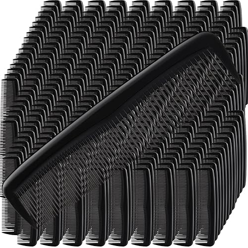 Juego de 300 peines para el cabello, a granel, para mujeres y hombres, reutilizables, de bolsillo, pequeño peine de plástico, peine fino para