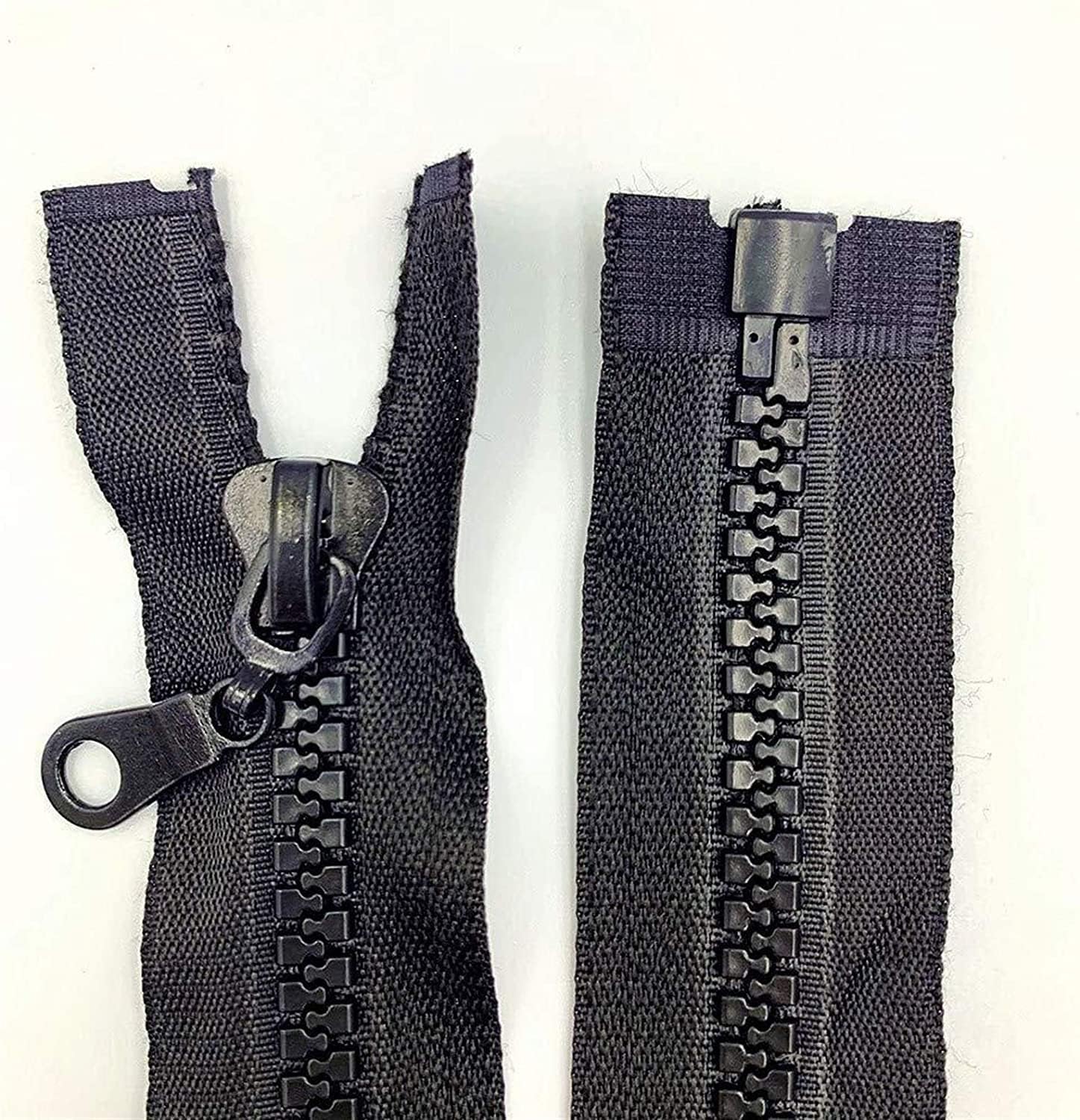 Zipper,Zippers 2PCS 8 Bulk Separating Resin Jacket Zippers
