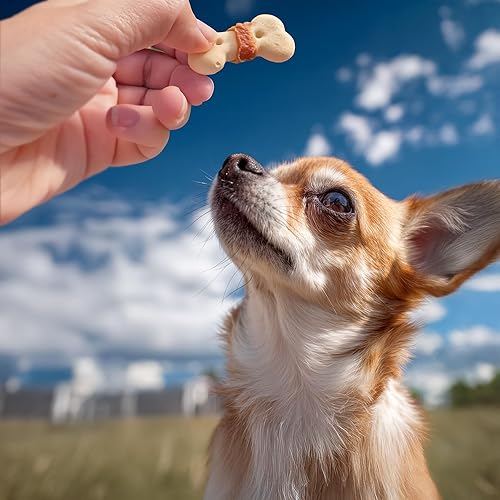 Miniatura 9 de ---Pet 'n Shape Chik 'n Wrapped Biscuits Golosinas naturales envueltas en pollo para perros, 35 onzas