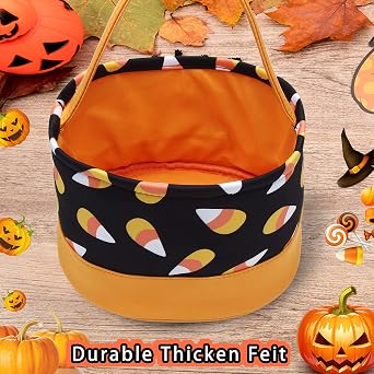 Halloween Baskets Candy buckets Trick or Treat Baskets for Halloween Party Favors
