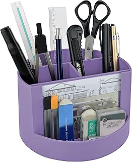 Mix Organizer - Organizador de Mesa com Porta Foto, Suporte para Lápis e Acessórios, Acrimet, Cor Lilás