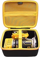 Vista 1 de LTGEM - Funda compatible con el enrutador inalámbrico DEWALT DCW600B / DWP611 20V Max XR (solo funda)