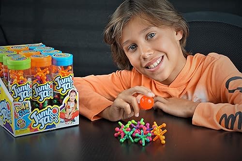 Miniatura 6 de JA-RU Jumbo Jax Toy Set (paquete de 3) Juego de gatos de goma suave con pelota  Juegos clásicos antiguos para niños  Juguetes de los años 90,