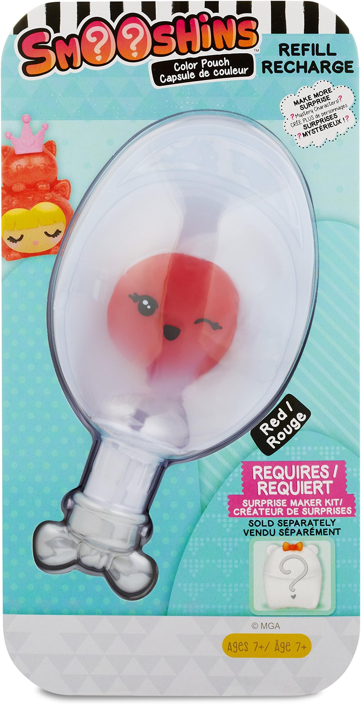 Smooshins115489 Colour Pack Refil-Red Craft