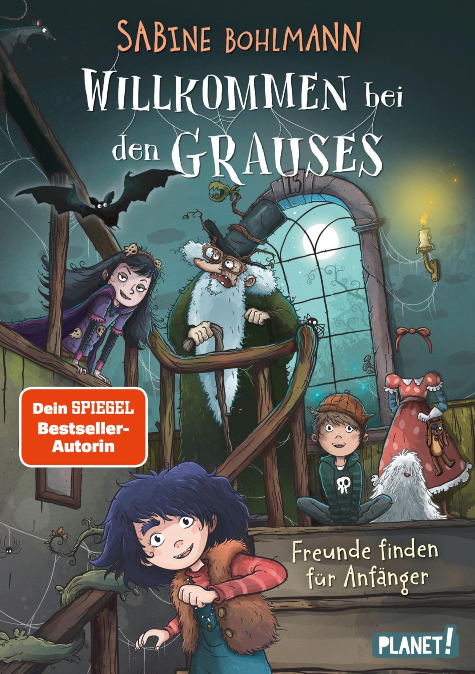 Willkommen bei den Grauses 2: Freunde finden für Anfänger: Lustiges Kinderbuch ab 8
