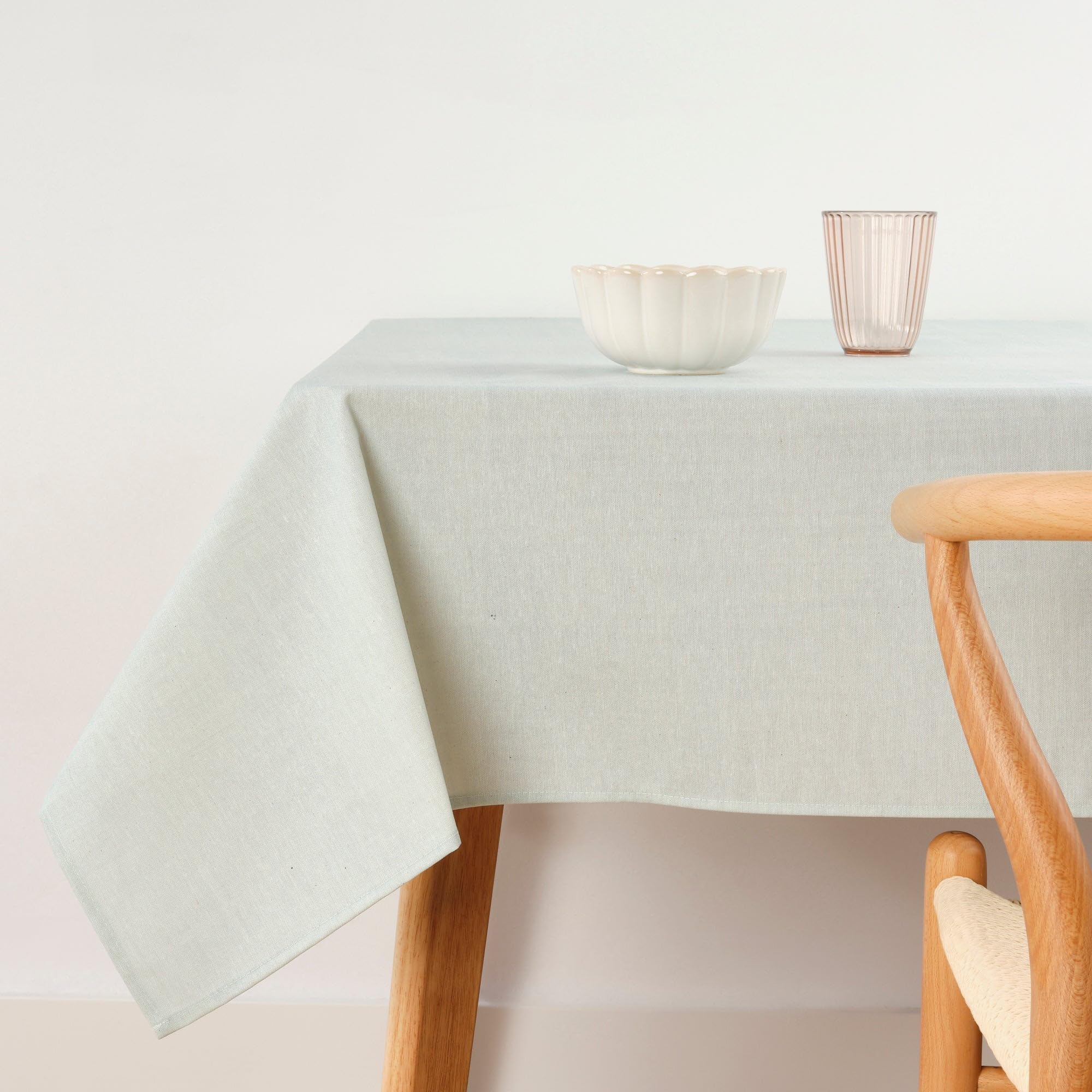 Bl Belum Blue Belum | Stain Resistant Tablecloth Size 100 X 140 Cm - Extra Soft Touch Tablecloth - Tablecloth 100% Made In Spain Fabric 100% Organic Cotton - Plain Model Tablecloth