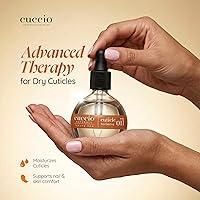 Vista 2 de Cuccio Naturalé - Aceite revitalizante para cutículas de grano de vainilla y azúcar, súper penetrante, nutritivo, reconfortante, anti-estresante