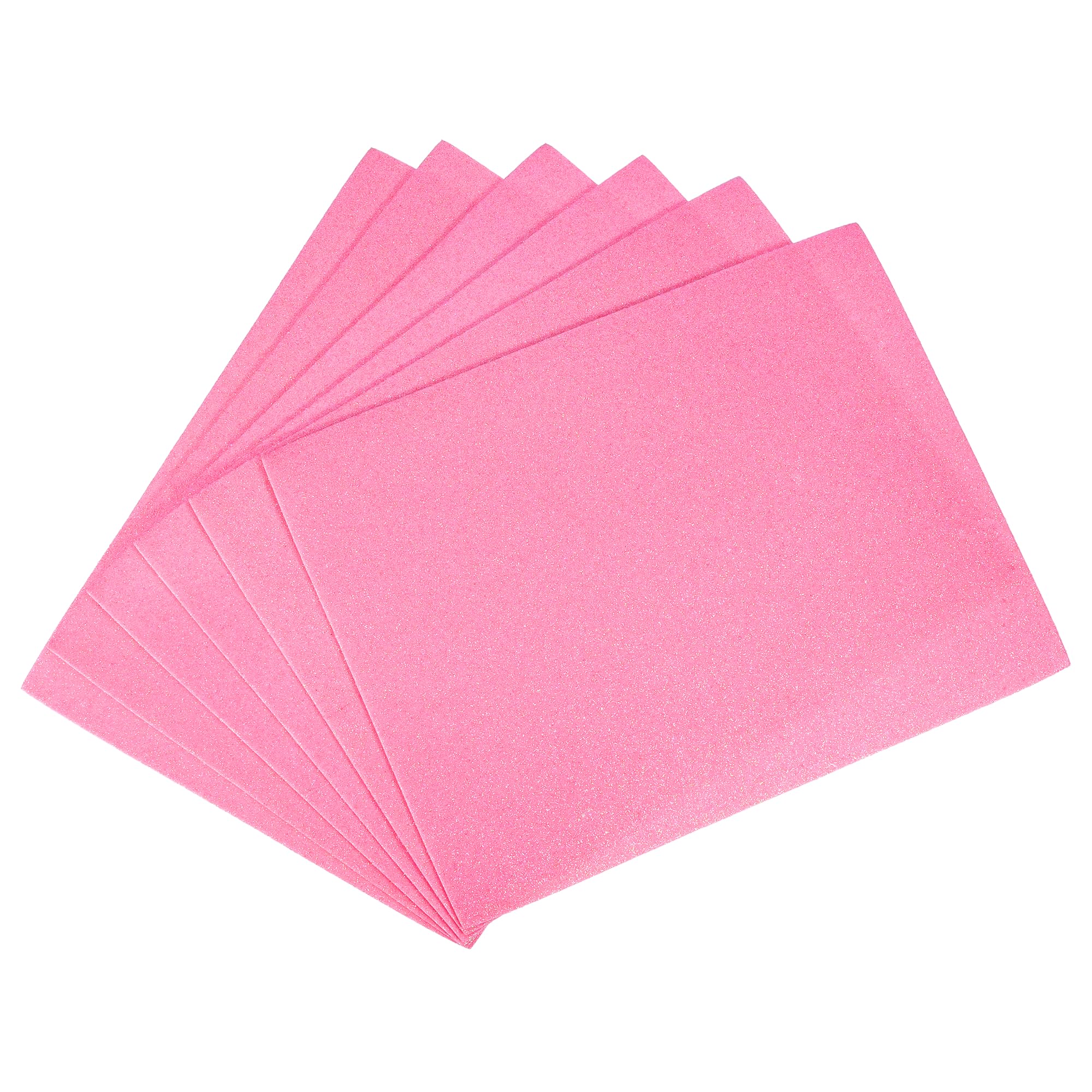 Mousse EVA brillante rouge melon pour feuilles scrapbooking et DIY