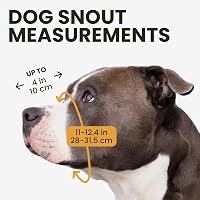 BRONZEDOG Pitbull Szájkosár Fém Lélegző Nagy Kutya Amstaff Staffordshire 2