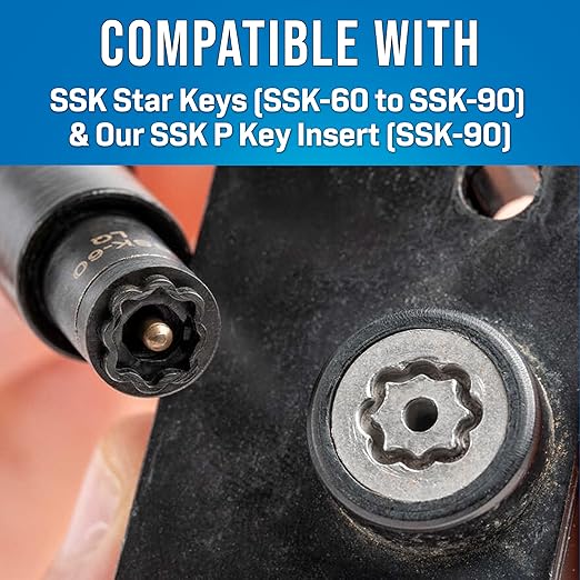 Kit de Llave Star Key SSK-600 para Patrones LQ y LB miniatura 3