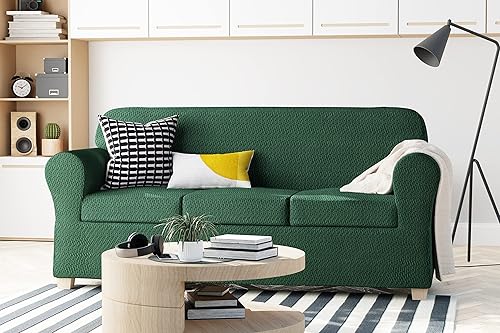 Vista 114 de Zenna Home Simply Fit - Funda elástica para sofá (1 pieza), color crudo