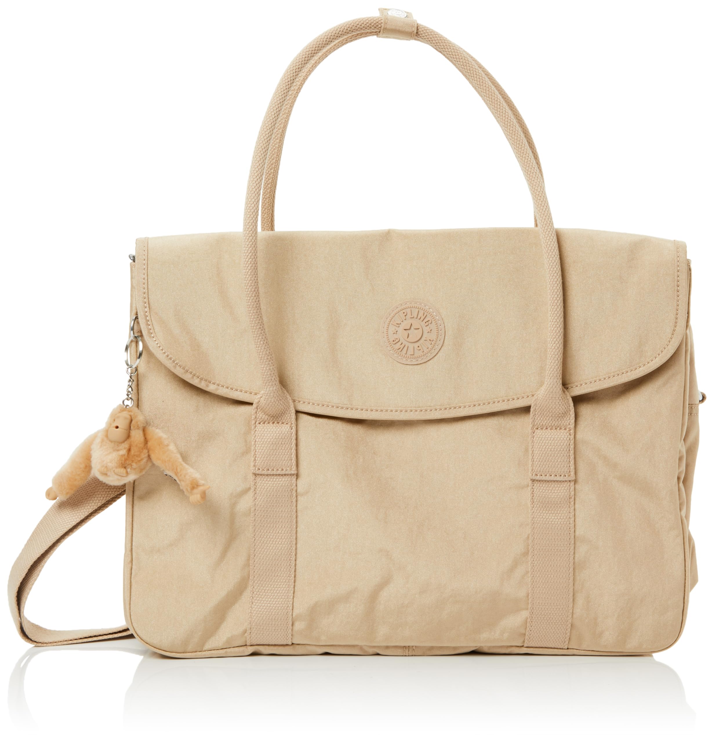 Kipling SUPERWORKER Messenger Bag, Sparkled Beige (Beige)