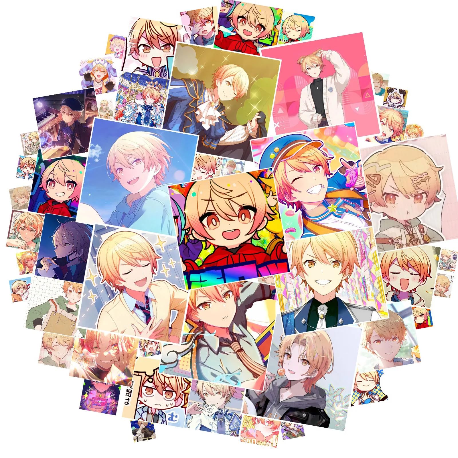 50PCS Ten-ma Tsukasa Cartoon Stickers Comic Waterproof Graffiti Vinyl Decals Laptop Toy Kid Gifts